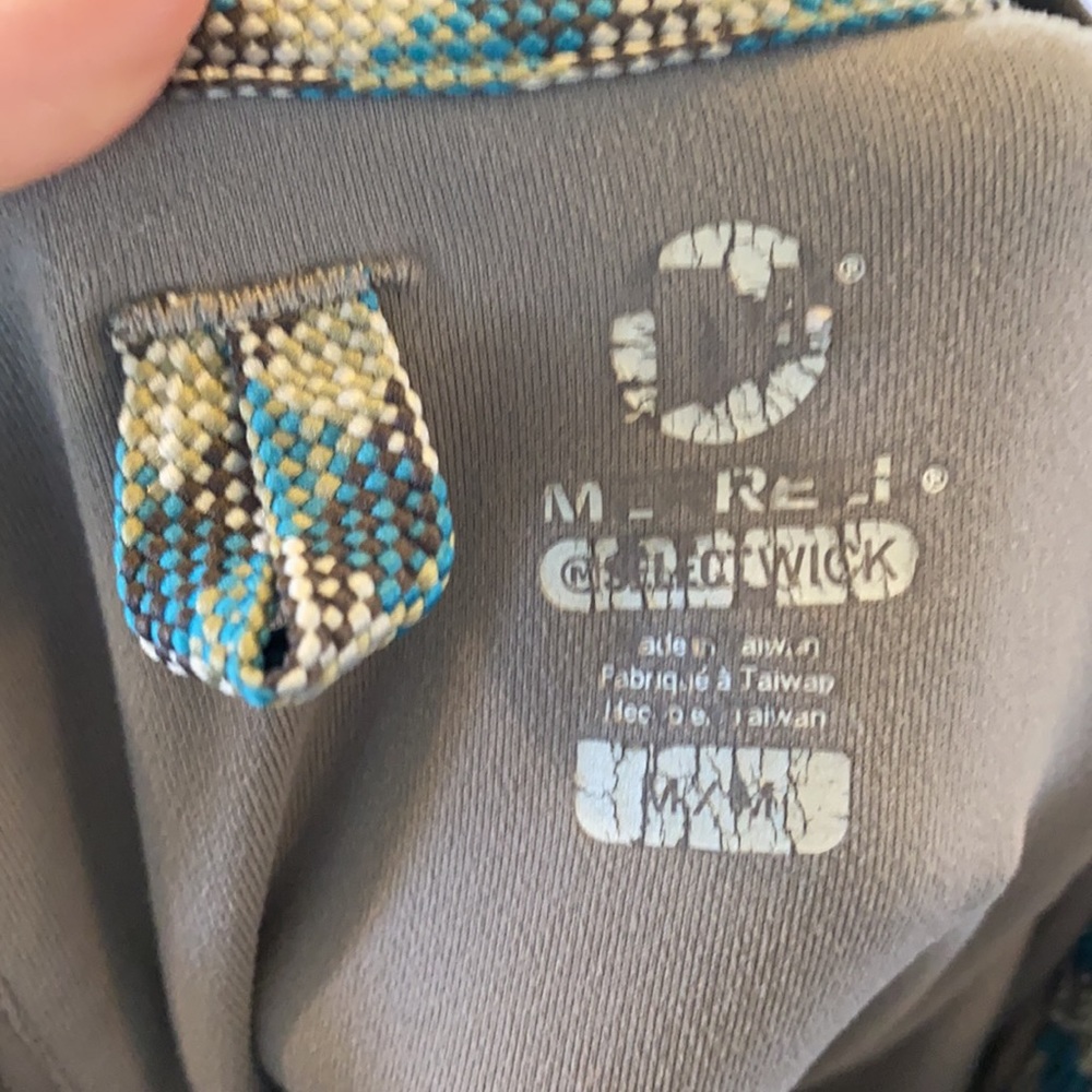 Merrell Gray Performance Pullover Back Pocket Thu… - image 5